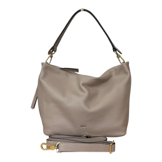 abro EBONY Hobo Schultertasche beige