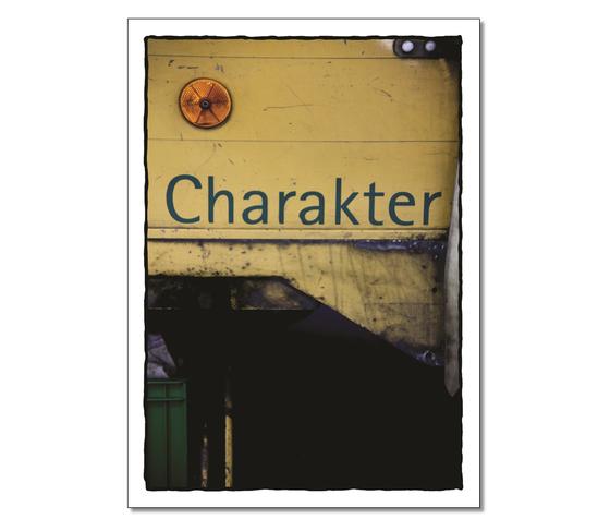 Klassische Postkarte - Verderblich. Charakter.