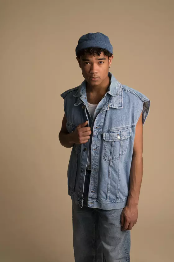 Docker Beanie Indigi Washed Denim von Beton Cire