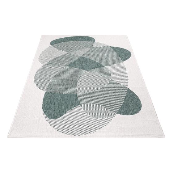 DUO Rug wendbarer Teppich grün