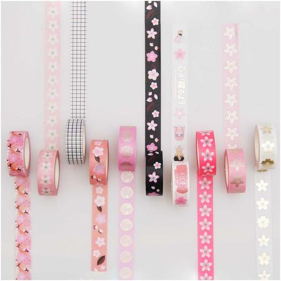 RICO DESIGN Tape 5er Set Klebeband Manga Muster - bunt 