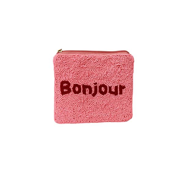 Liet & Joliet Kosmetiktasche "BONJOUR", koralle