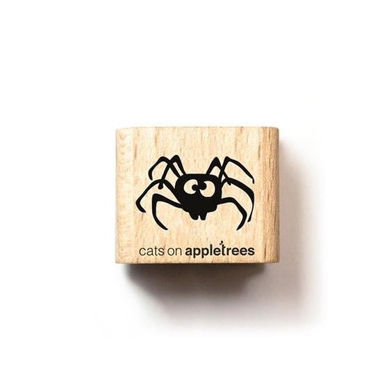 Cats on Appeltrees Stempel Spinne Jolanda