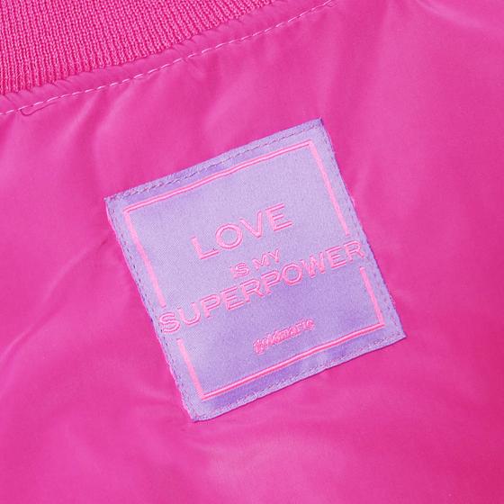  goldmarie Blouson Jacke LOVE IS MY SUPERPOWER - pink 