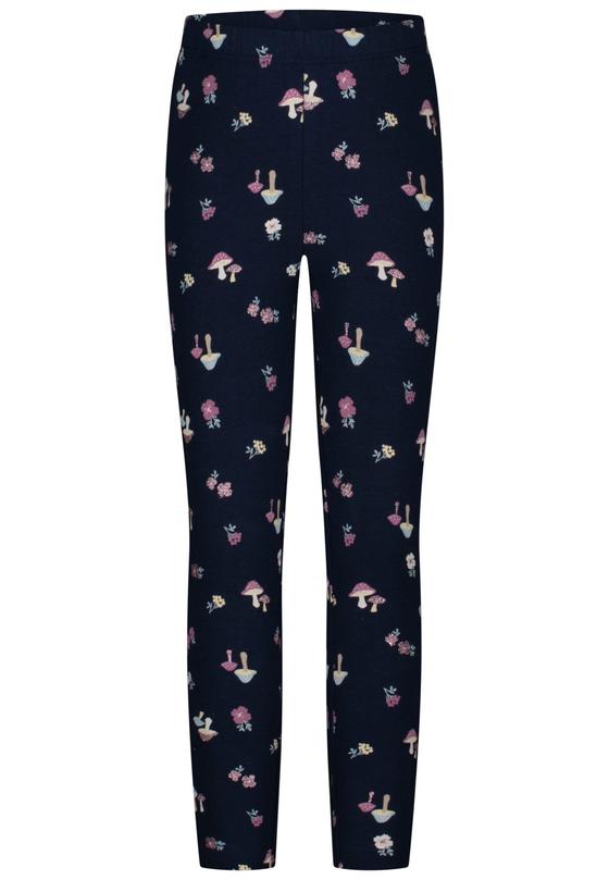 Leggings "Forest", angeraut, Baumwolle, dark blue