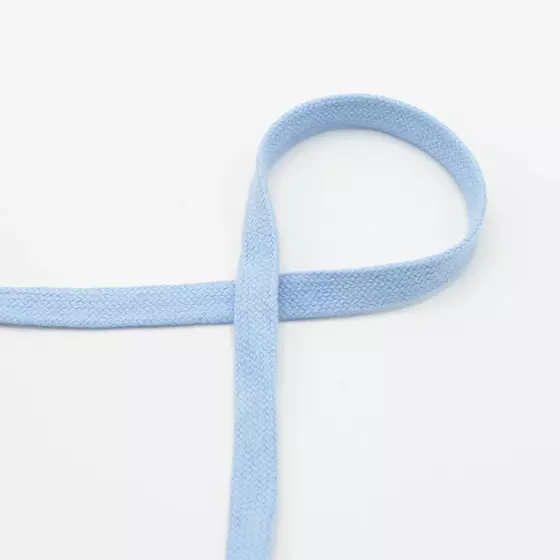 Flachkordel 20mm hellblau