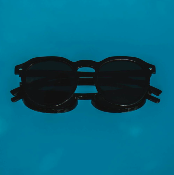 eco SHADES Sonnenbrille PIRAS - schwarz