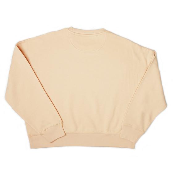 goldmarie Sweatshirt MOINGIORNO - peach mit Glitzer