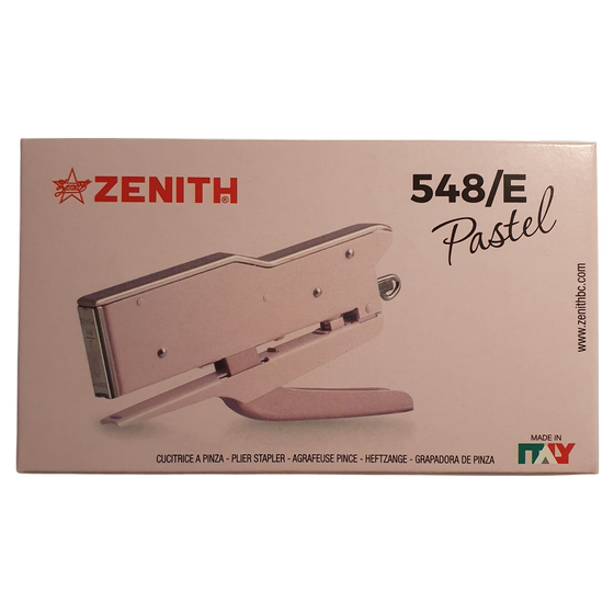 Heftzange Zenith 548/E Rosa