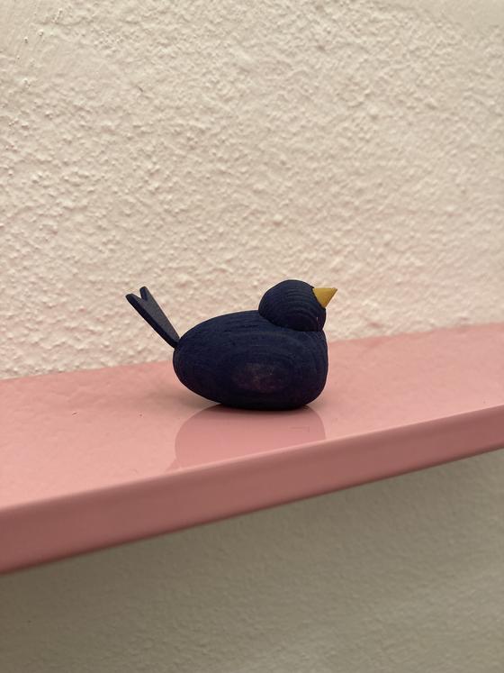 Holzvogel mini sitzend