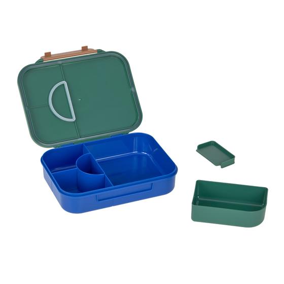 Lässig Brotdose - Bento Lunchbox Little Gang Regenbogen Grün