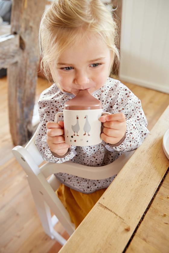 Lässig Lätzchen - Long Sleeve Bib 2 St. Tiny Farmer Goose