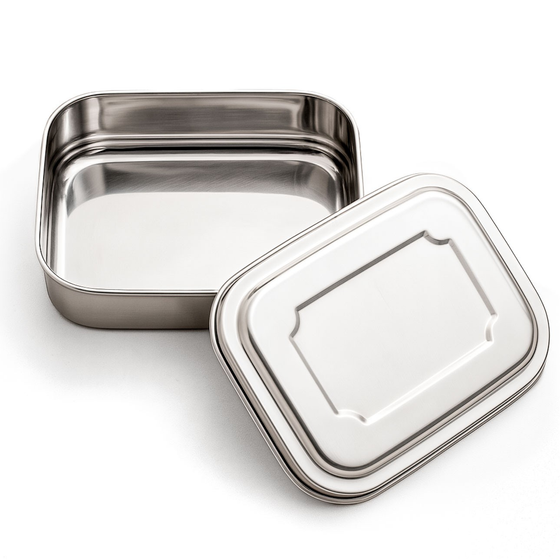 Edelstahl-Brotdose, 800 ml