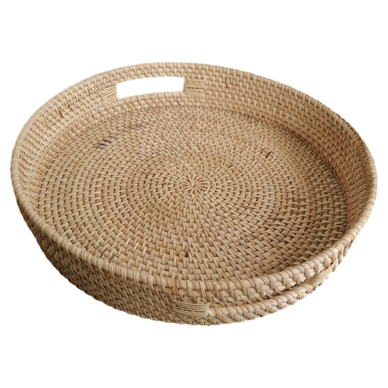 Tablett aus Rattan Nampan 