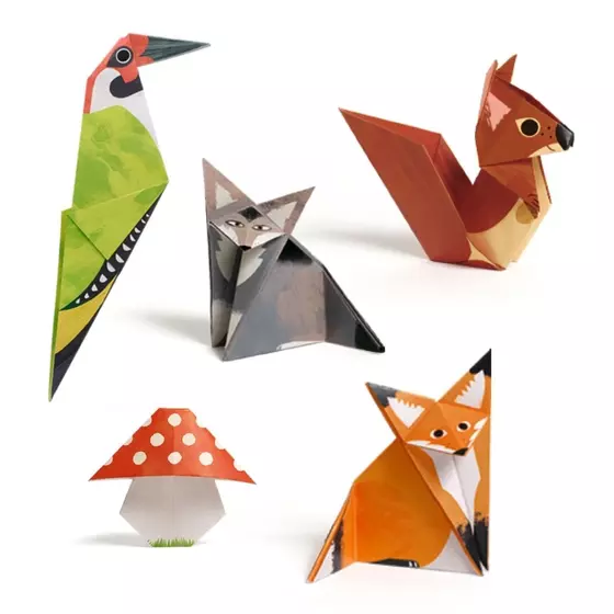 Djeco Origami Spaziergang Im Wald