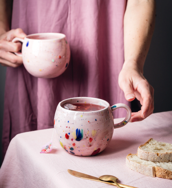 Tasse | Partyball-Tasse / Kaffeebecher - Rosa