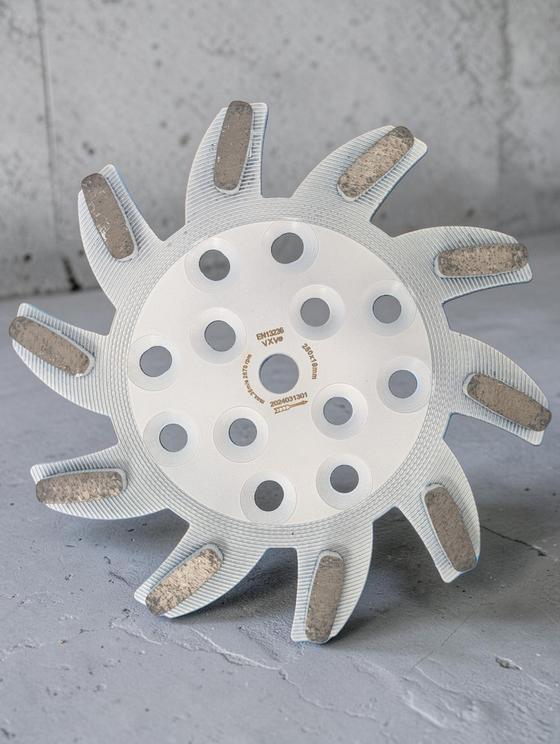 Diamant-Stern-Schleifscheibe <br> Ø 250 mm medium Bindung<br> für universelle Anwendung