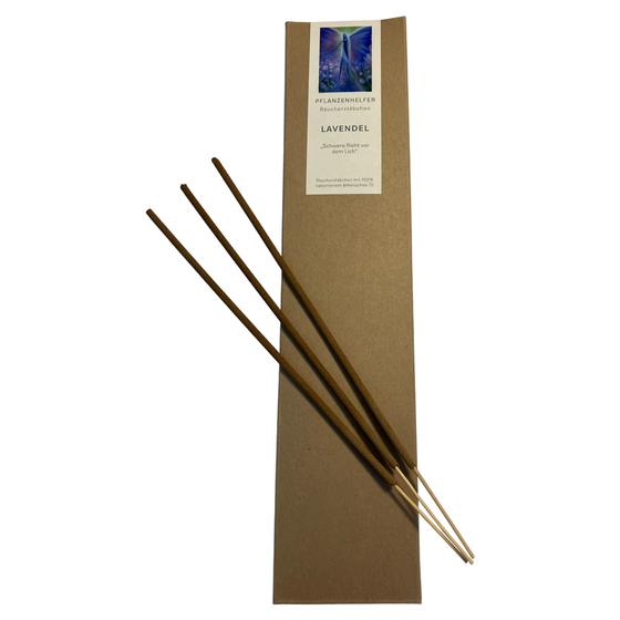 Lavendel Pflanzenhelfer Räucherstäbchen 12er-Pack
