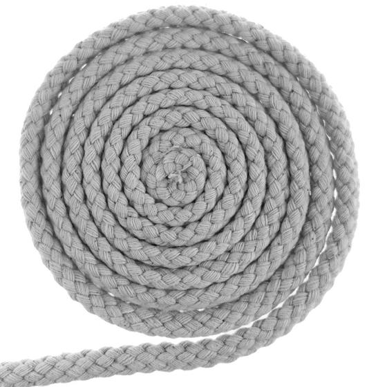 Kordel Baumwolle 7mm uni  - hellgrau