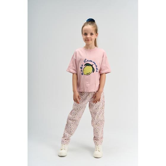 The New Oversized T-Shirt Hannet Silver Pink