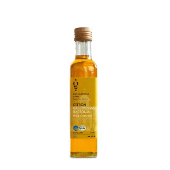 Gunnarshögs Bio-Rapsöl, kalt gepresst, Zitrone (250ml)
