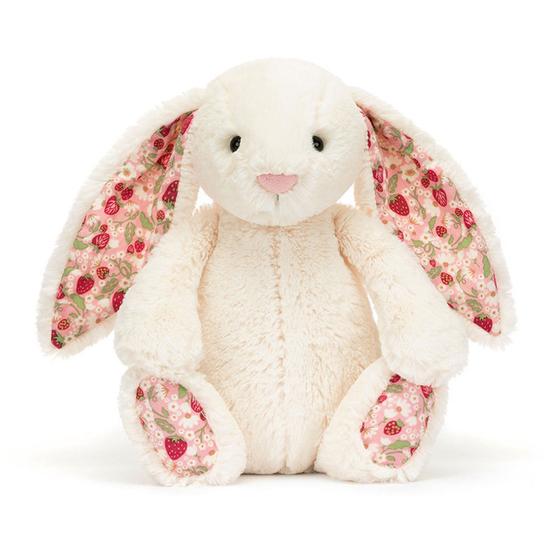Jellycat Kuscheltier Bashful Cream Bunny Berry