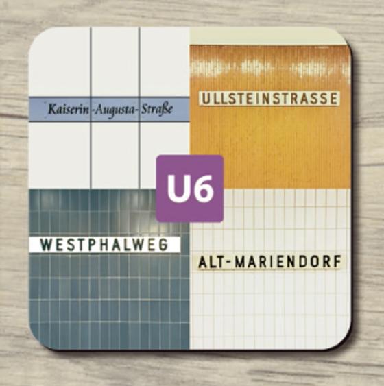 U-Bahnhöfe der U6: Kaiserin-Augusta-Strasse, Ullsteinstrasse, Westphalstrasse, Alt-Mariendorf