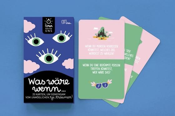 Minus Editions Kartenspiel - WAS WÄRE WENN  - 5 Min Nur Für Uns 
