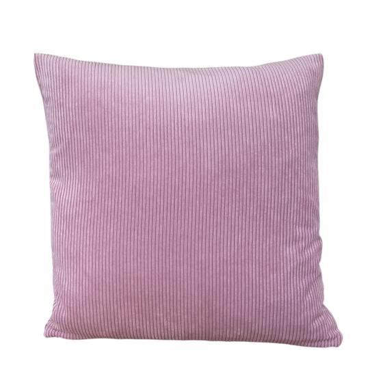 Pad Kissenhülle 40x40 CASUAL Cord rose