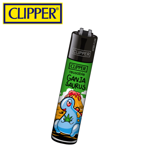Feuerzeug, CLIPPER®, Dinos, Ganja Saurus