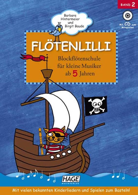 Flötenlilli Band 2 mit CD