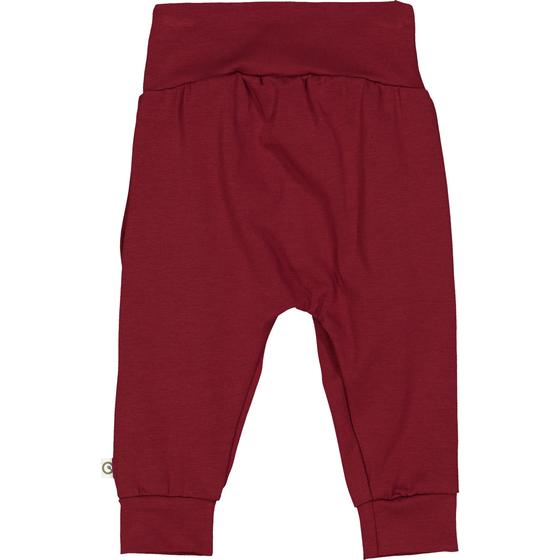 Müsli by Green Cotton Cozy Me Bow Pants Cabernet