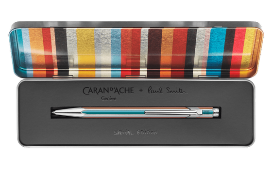 Kugelschreiber 849 Paul Smith Silver von Caran D`Ache