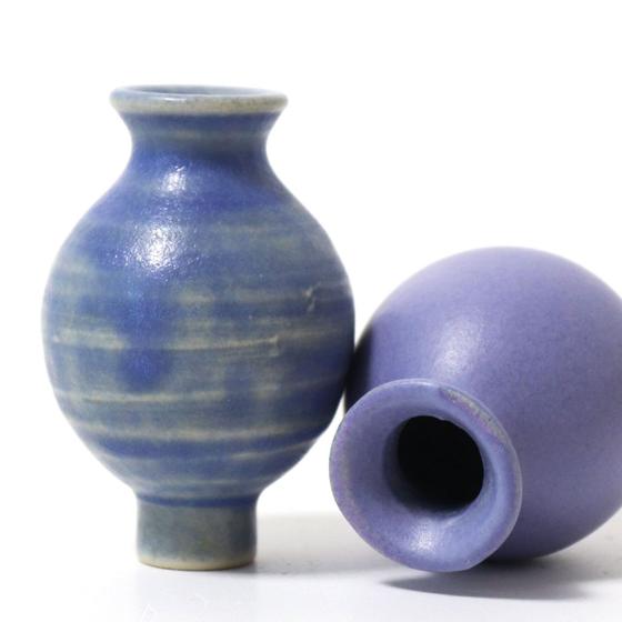 Grimm's Steckfigur Vase Blau