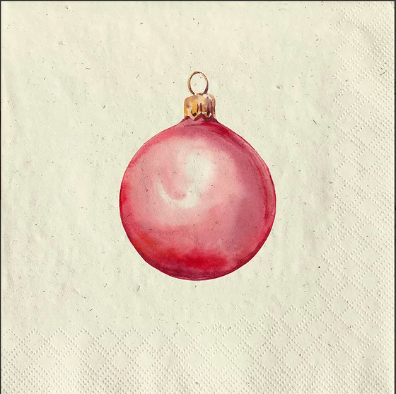 Serviette | Papier-/ Lunchserviette xmas bauble