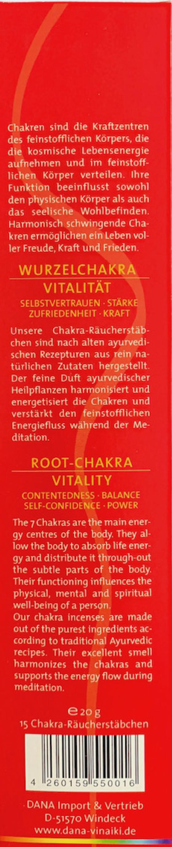 Spirit of Vinaiki - Chakra Line Wurzelchakra