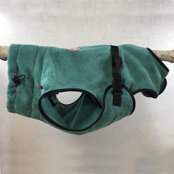 Bademantel Chillcoat Classic - türkis