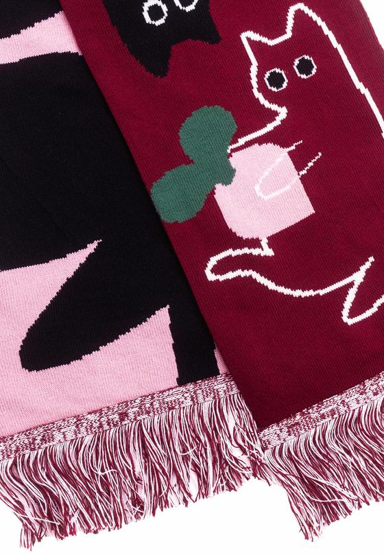 Schal Cat Organic Cotton von Kabak
