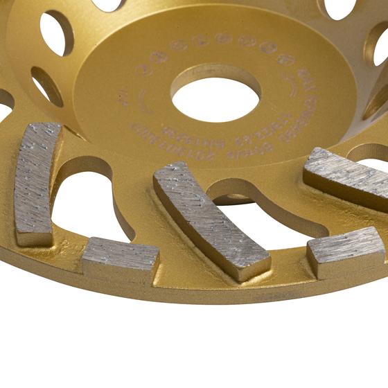 Metall Absaughaube passend zu Makita Winkelschleifer 230 mm <br> inkl. Schleifteller Premium Top