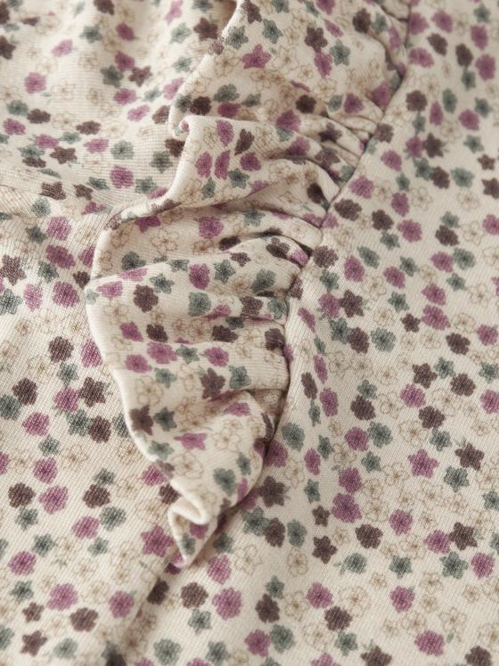 Name It Langarmshirt Little Flowers Antique White