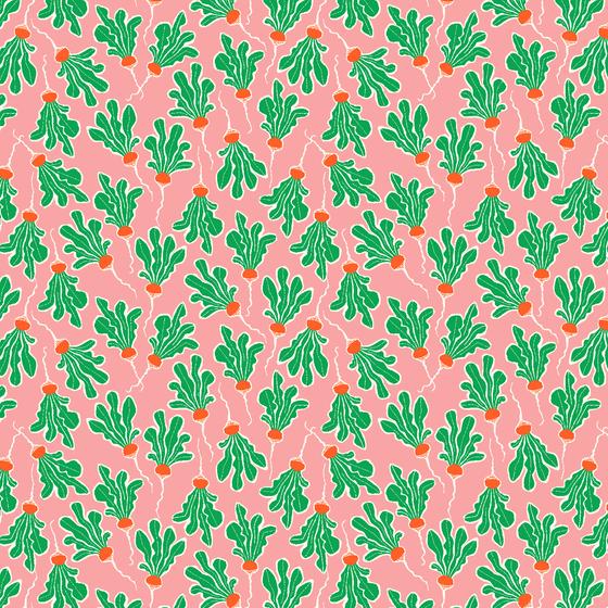 In th Vegetable Garden Loes van Oosten Cotton & Steel