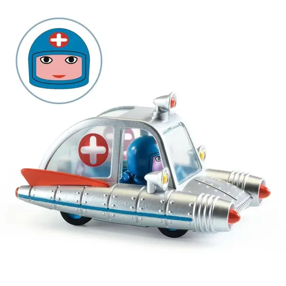 Djeco Crazy Motors Space Ambulance