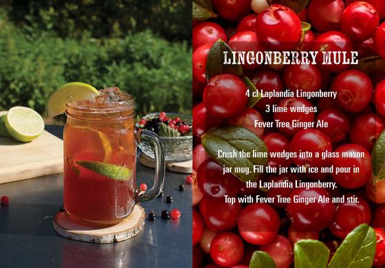 Laplandia Lingonberry Wodka 40%  (700ml)