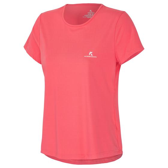 Laufshirt Damen Rundhals Koralle