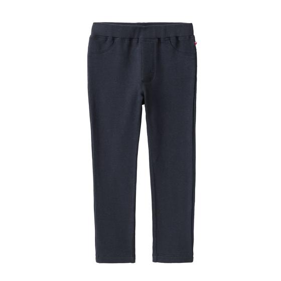 People wear Organic Treggings Mille Fleurs Dunkelblau 