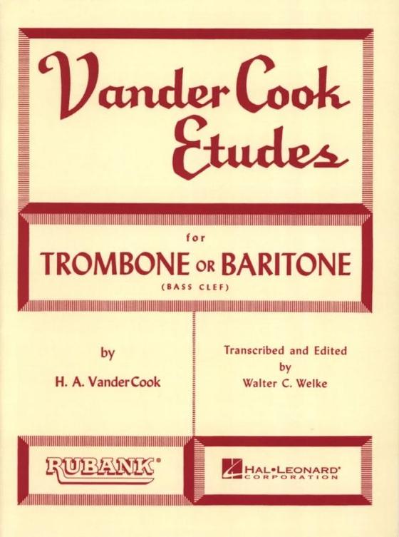 Vandercook Etudes for Trombone or Baritone