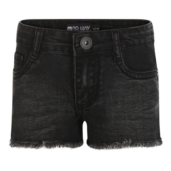 Jeansshorts, slimfit, anthrazit