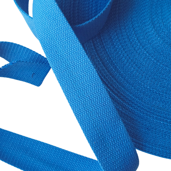 Gurtband 25mm riffblau See you at Six