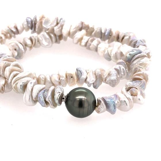 Suesswasserperlenkette-Tahitiperle