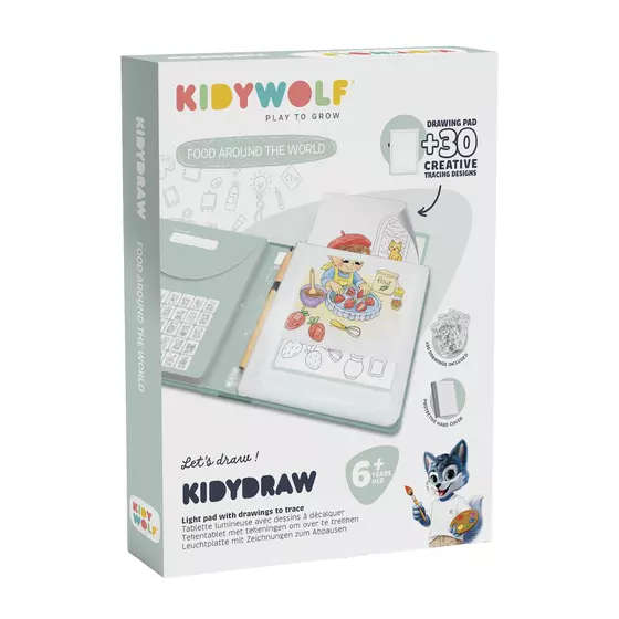 KIdywolf Leuchtende Designtafel Mahlzeiten